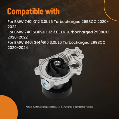 Engine Water Pump for BMW M2 F87 3.0L L6 Turbocharged (2023–2024)