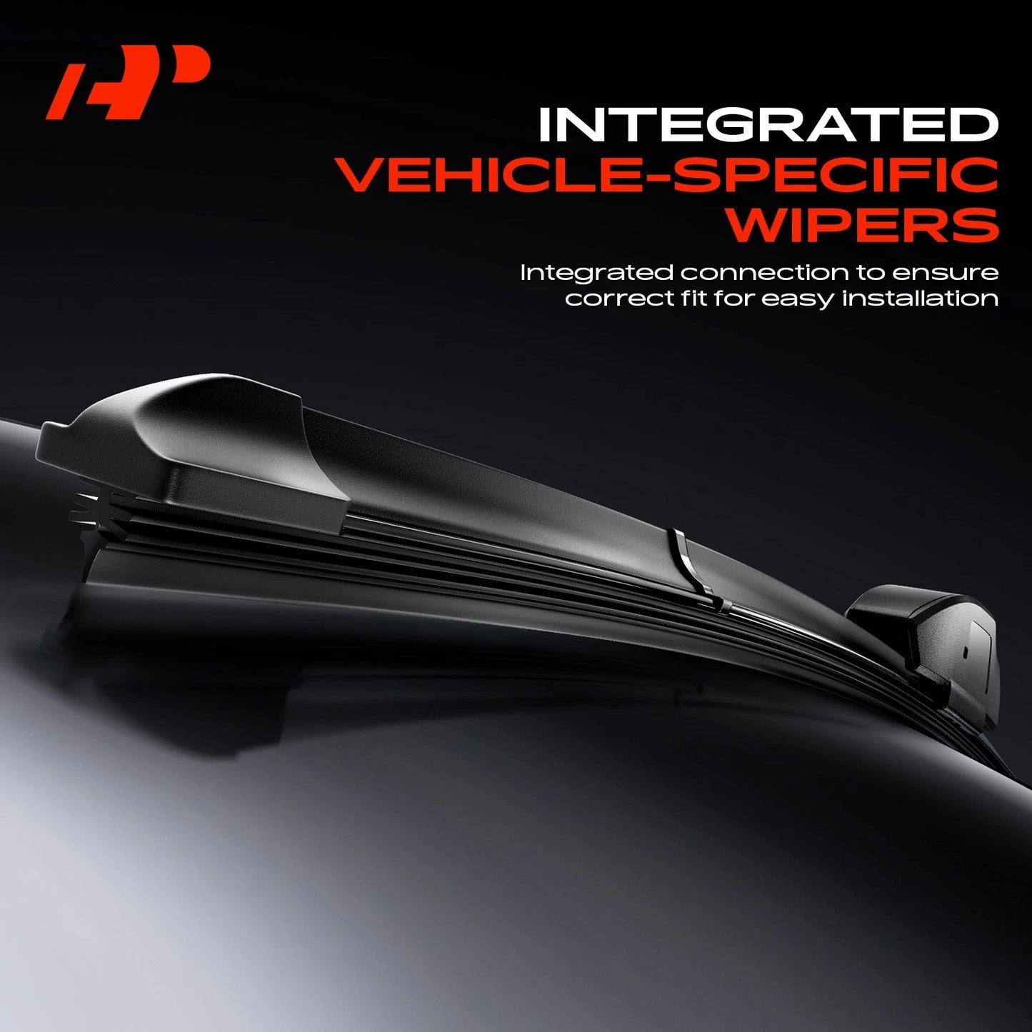 2X Front Wiper Blades for Mercedes-Benz X204 GLK250 GLK350 (2009–2015)