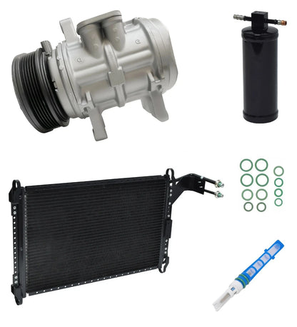 AC Compressor Kit With Condenser for Ford Mustang 5.0L (1982–1982)