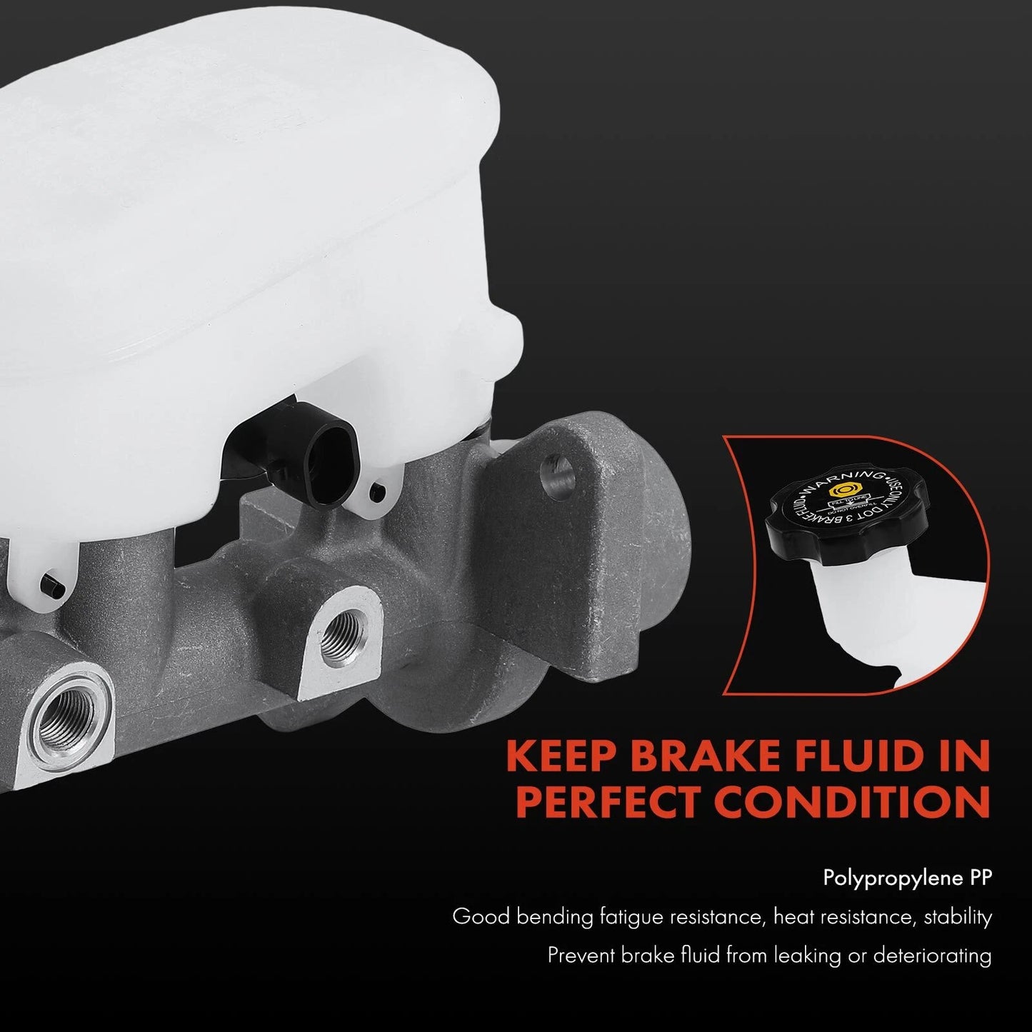 Brake Master Cylinder with Reservoir for Chevy Cobalt Pontiac G5 (2005–2010)