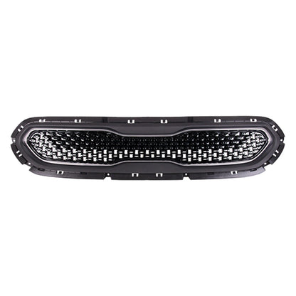 Replacement Black Chrome/Painted/Textured Polypropylene Front Grille