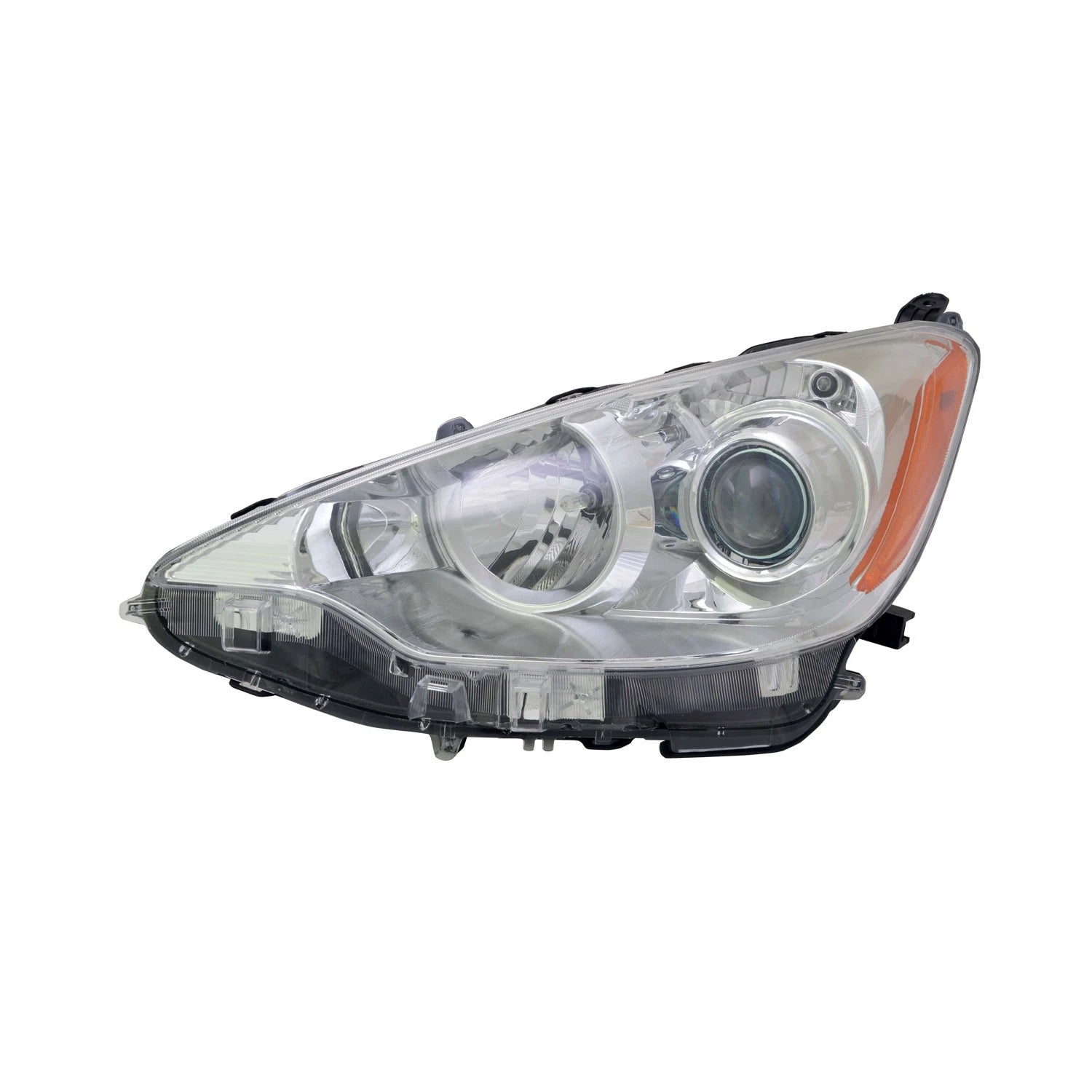 Replacement Driver Side Halogen Head Light Assembly For 2012-2014 Toyota Prius C