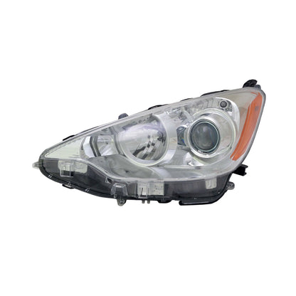 Replacement Driver Side Halogen Head Light Assembly For 2012-2014 Toyota Prius C