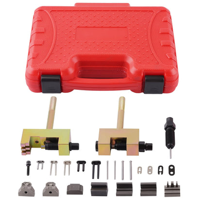 Engine Timing Chain Breaker Riveting Tool Kit for Mercedes-Benz M103/M271 (1986–2002)