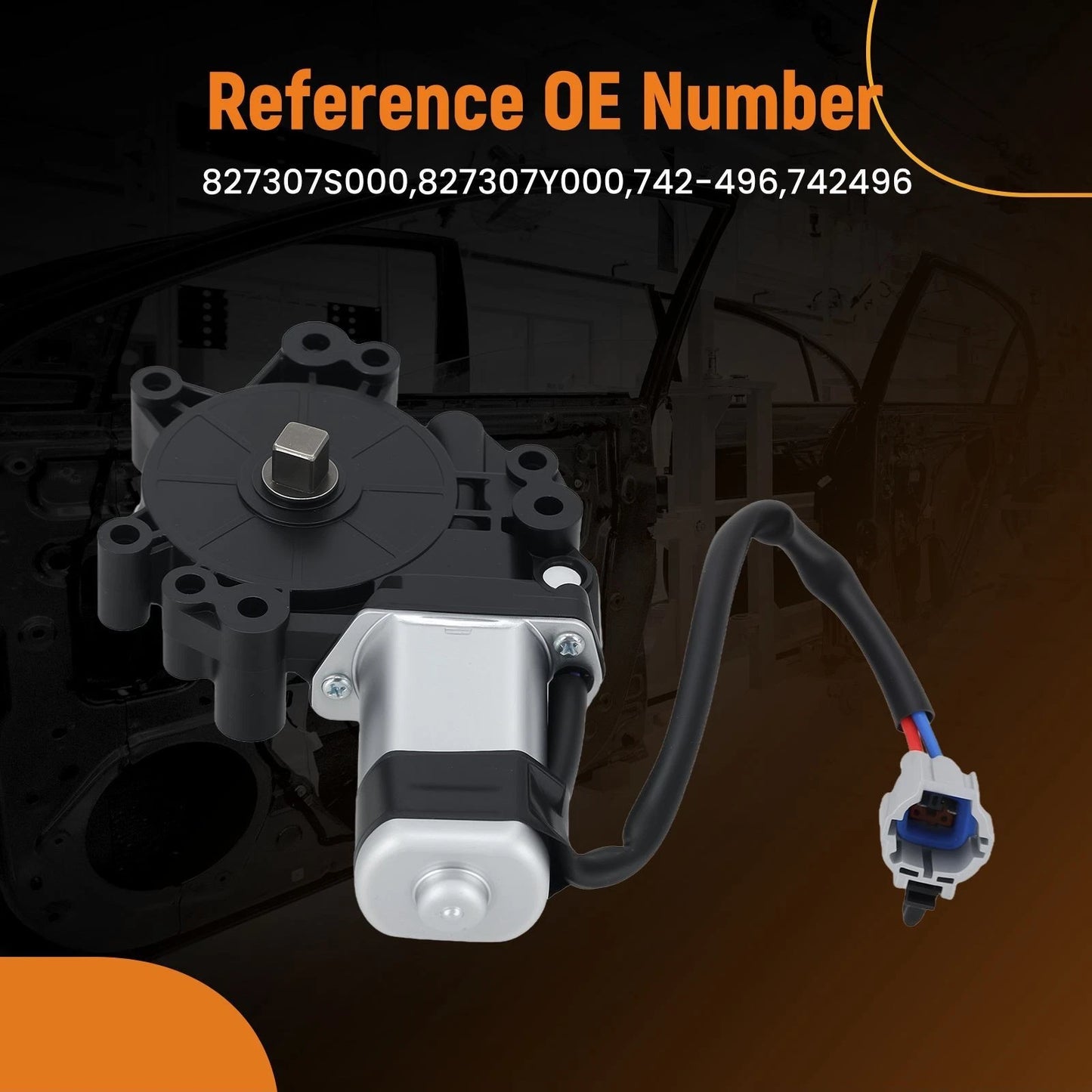 Electric Window Motor Rear Right for Nissan Pathfinder Armada (2013–2017)