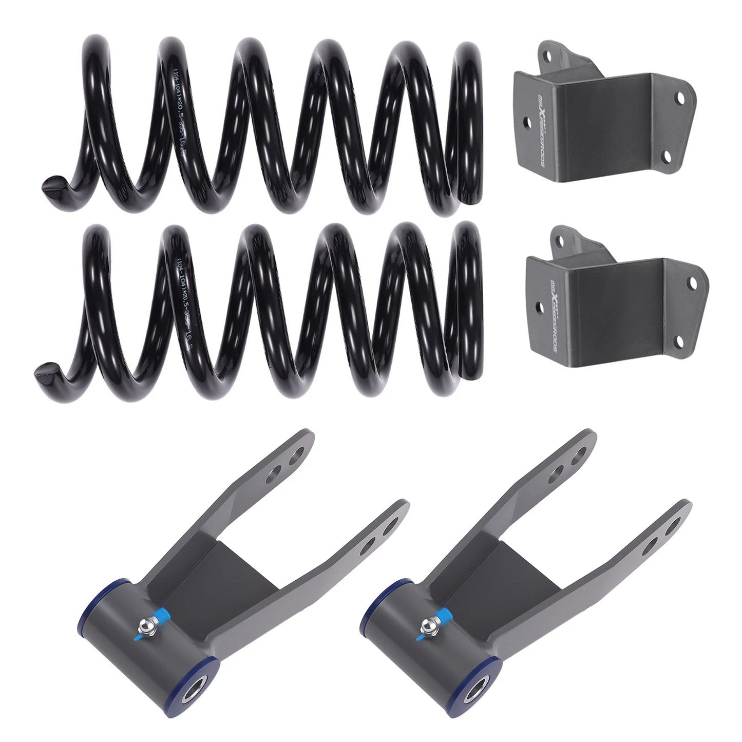 3"–4" Lowering Kit for Chevy Silverado GMC Sierra C1500 (1988–1998)