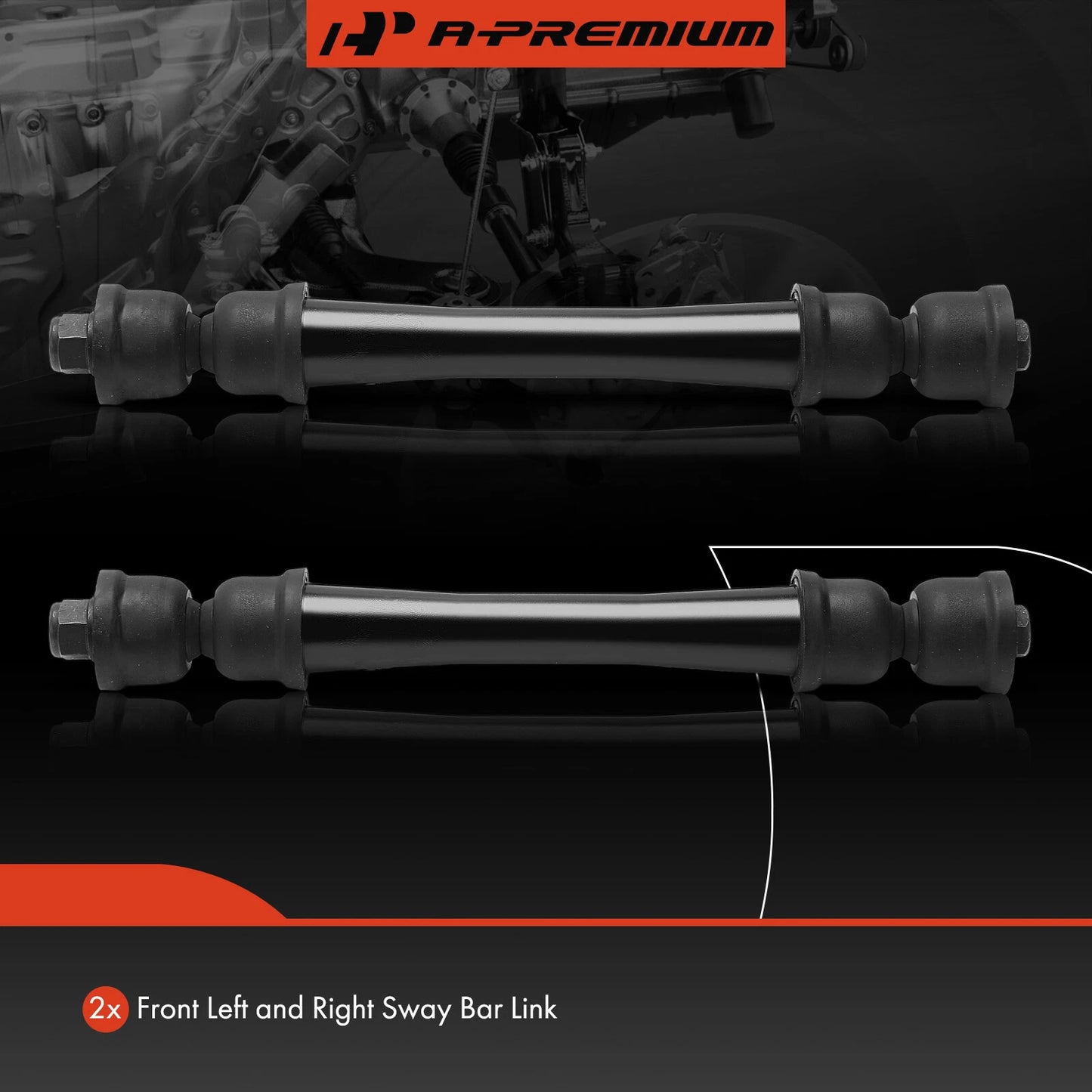 2X Front Side Sway Bar Link for Chevrolet Colorado GMC Canyon (2015–2021)