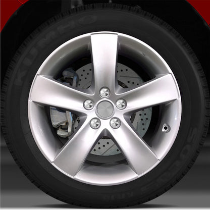 18x7 Factory Wheel (Bright Medium Silver) For 2007-2012 Hyundai Veracruz