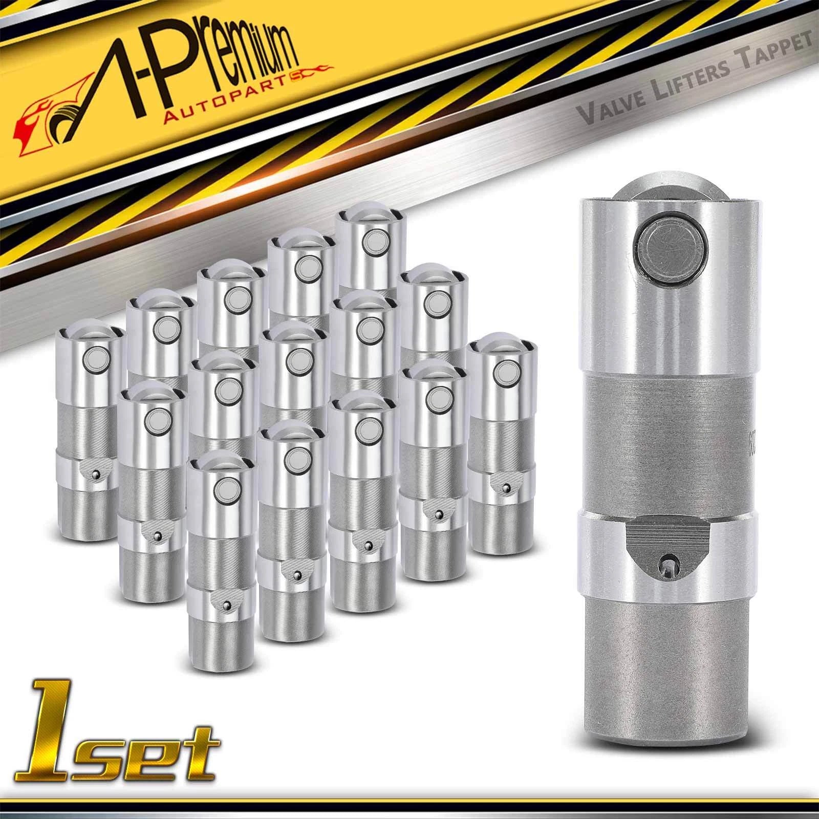 16x Hydraulic Roller Valve Lifters for Chevy Silverado GMC Sierra (2007–2013)