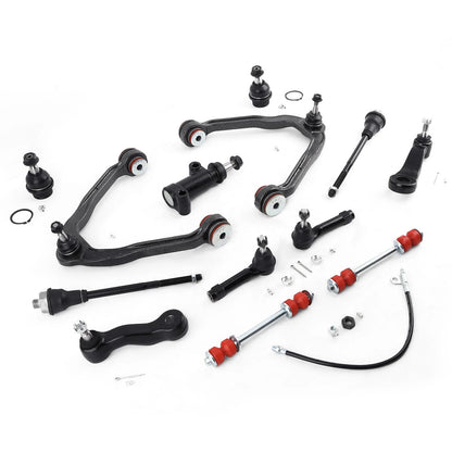 Front Control Arms Kit with PU Bushing for Chevy Silverado GMC Sierra 1500 4WD (2019–2022)