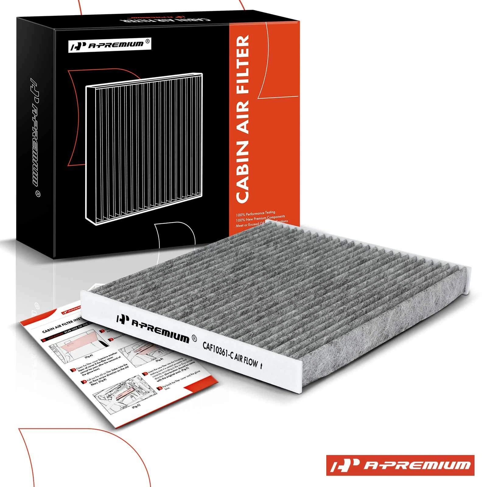 Activated Carbon Cabin Air Filter for Chevy Cobalt HHR Pontiac (2005–2010)