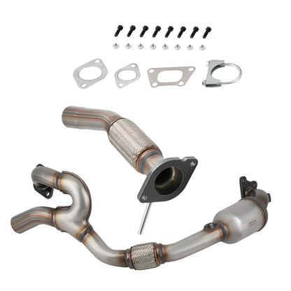 Left Catalytic Converter for Cadillac SRX (2010–2011) 3.0L V6