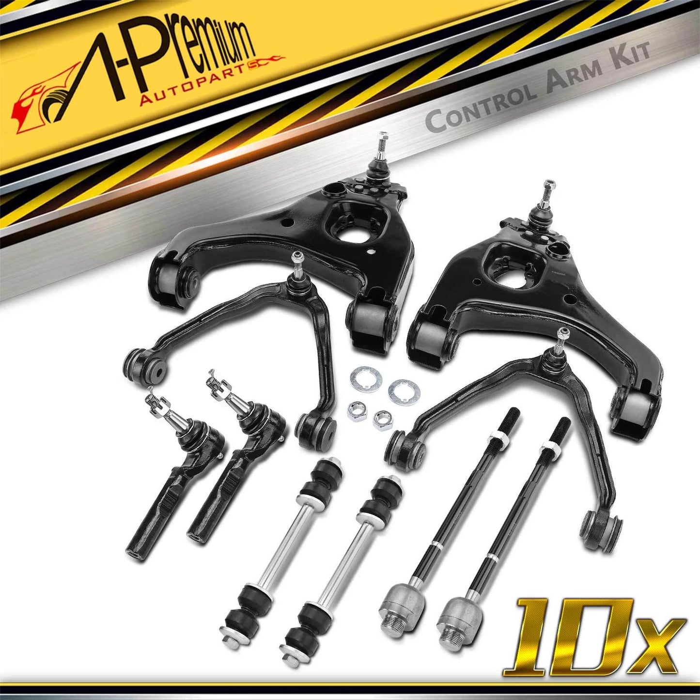 10x Front Control Arm for Chevy Silverado 1500 (1999–2006) GMC Sierra 1500