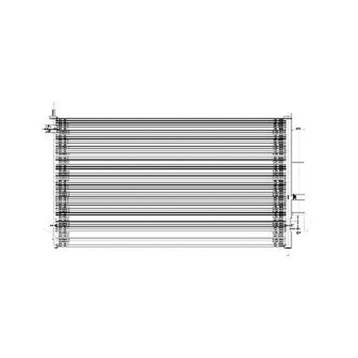 Replacement A/C Condenser Repair Part For 2007-2012 Acura RDX