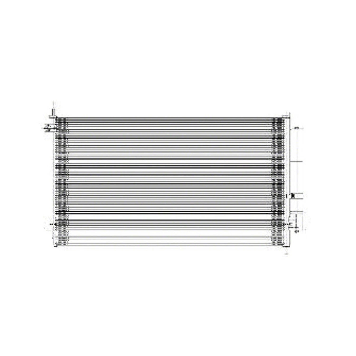 Replacement A/C Condenser Repair Part For 2007-2012 Acura RDX