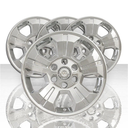 18" 4pc Chrome Wheel Skins (Set of 4) for 2014-2018 Chevy Suburban