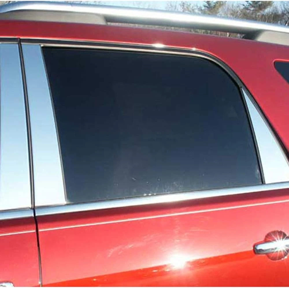 Chrome Pillar Post Trim Luxury FX 6pc for Saturn Outlook (2007–2009)