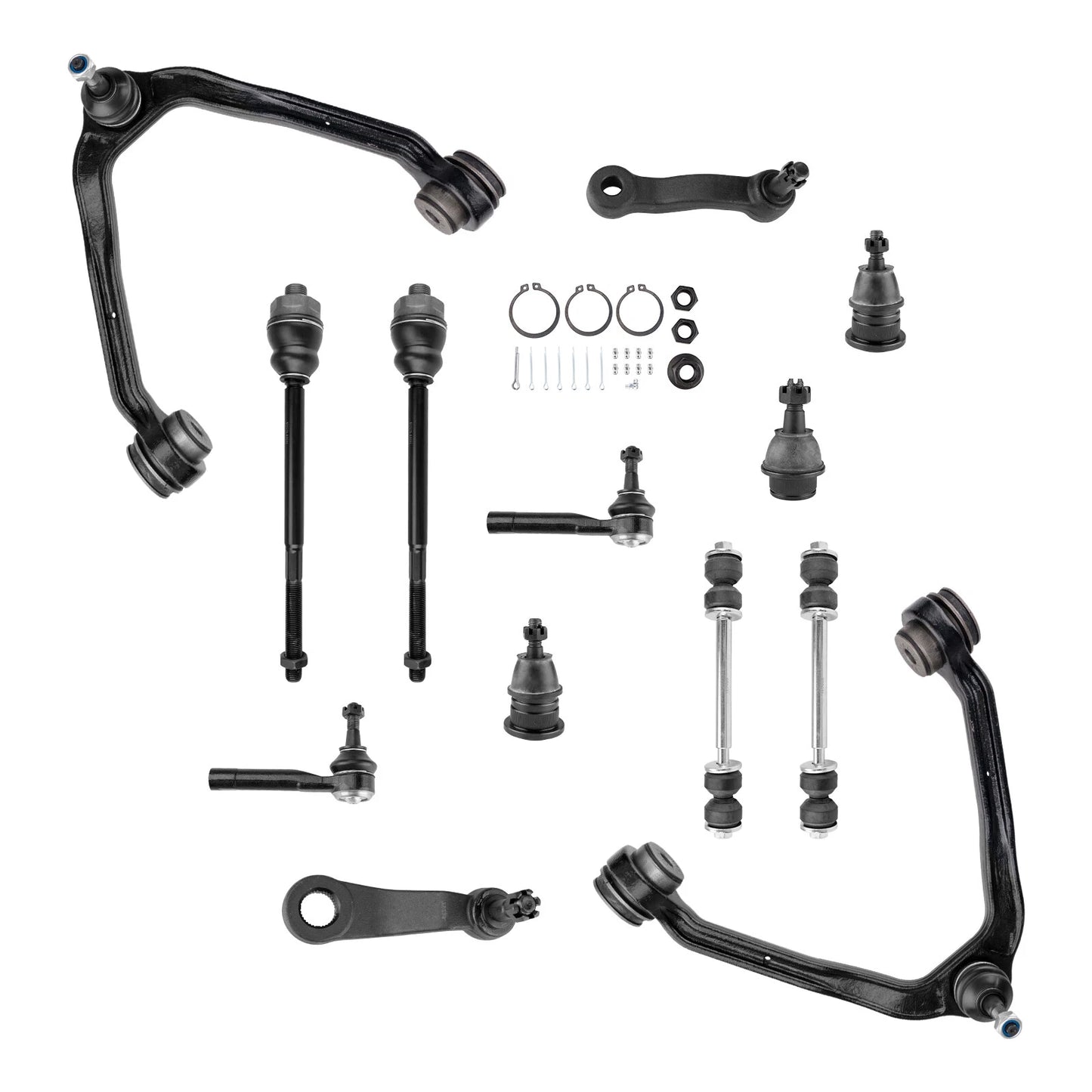 Complete Front Suspension Kit for Chevy Silverado Tahoe GMC Sierra 1500 4WD (2014–2018)