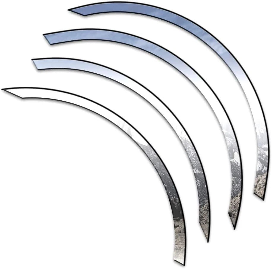 Fender Trim Chrome Stainless Luxury FX Replacement for Ford Fusion (2006–2009)