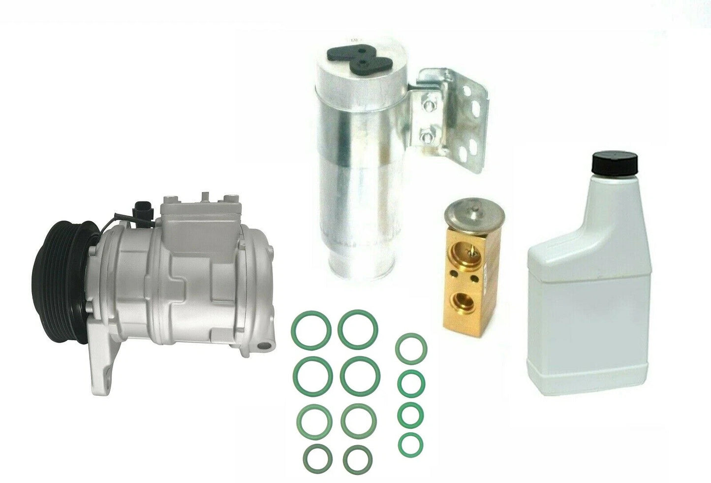A/C Compressor Kit Replacement for Chrysler Town & Country Voyager Caravan (1996–2000)