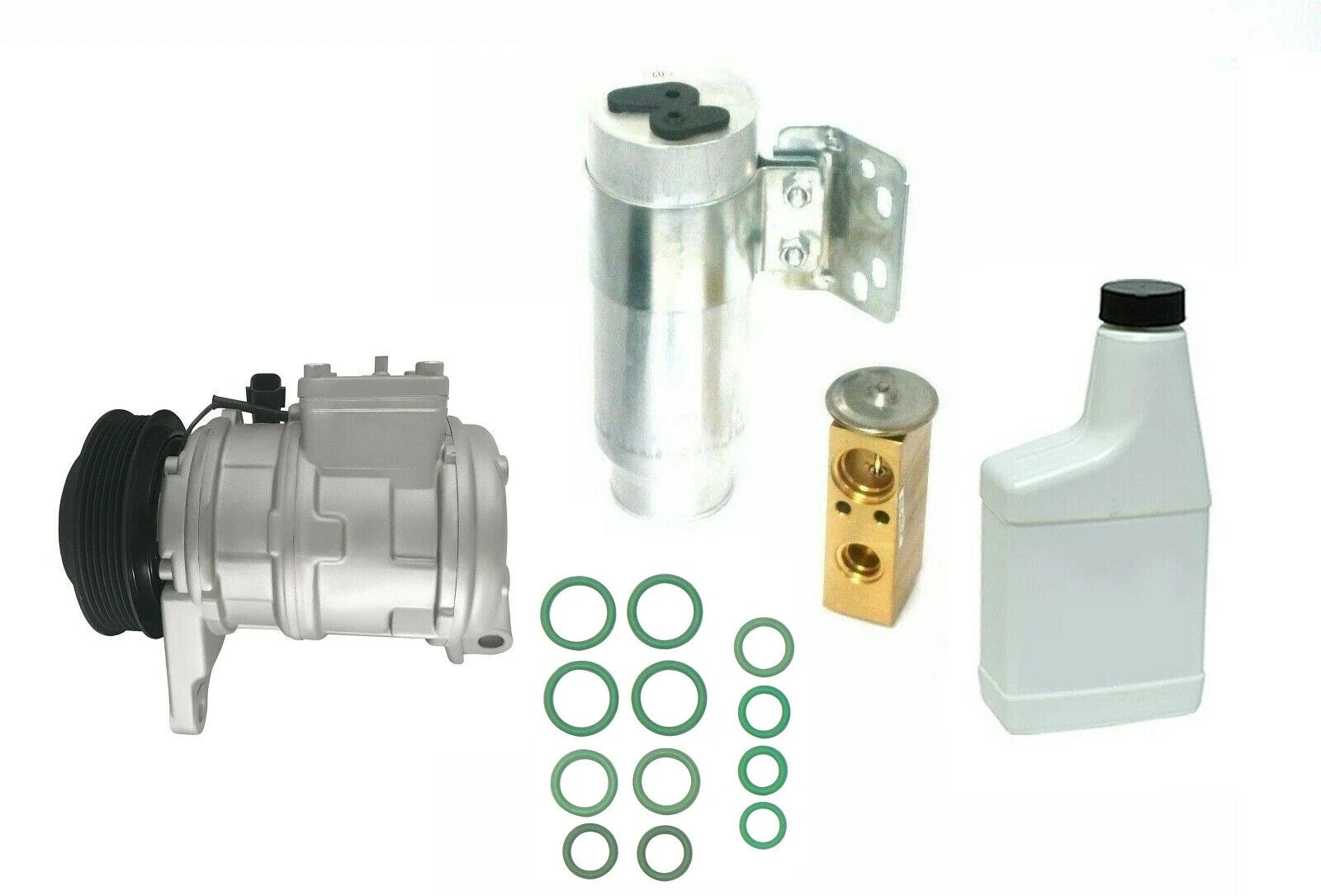 A/C Compressor Kit Replacement for Chrysler Town & Country Voyager Caravan (1996–2000)