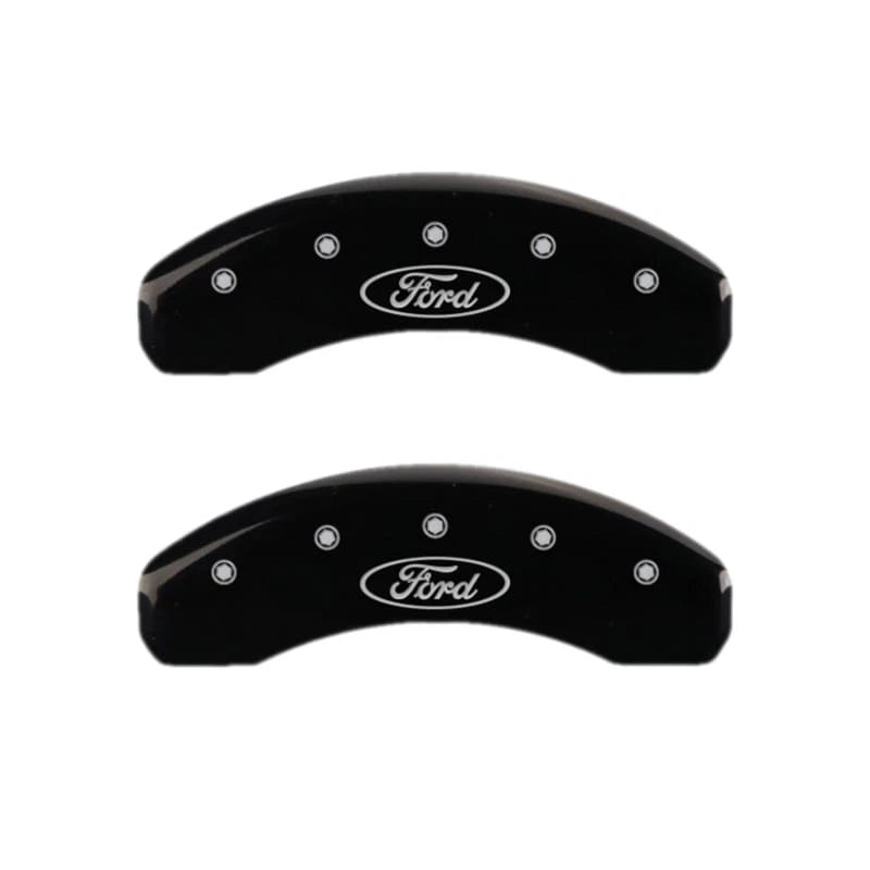 Caliper Covers Set of 4 with Engraved Ford Oval for 2021–2024 Ford Edge