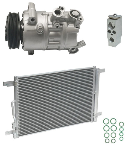 A/C Compressor Kit With Condenser for Volkswagen Tiguan 2.0L (2021–2021)
