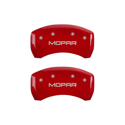 Caliper Covers Set of 4 for 2013-2016 Dodge Dart (Red) by MGP