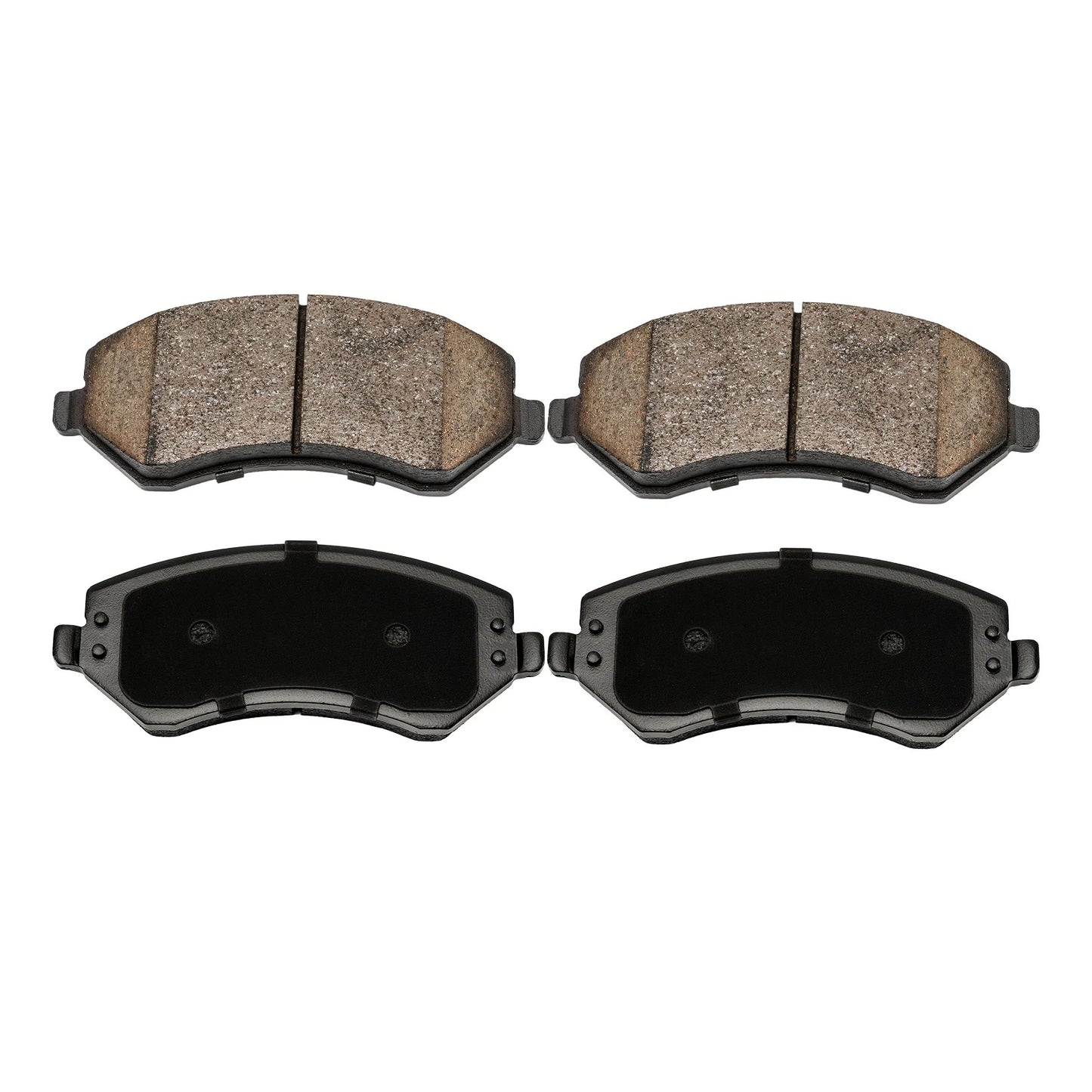 4X Front Ceramic Brake Pads for Dodge Grand Caravan (2001–2005)