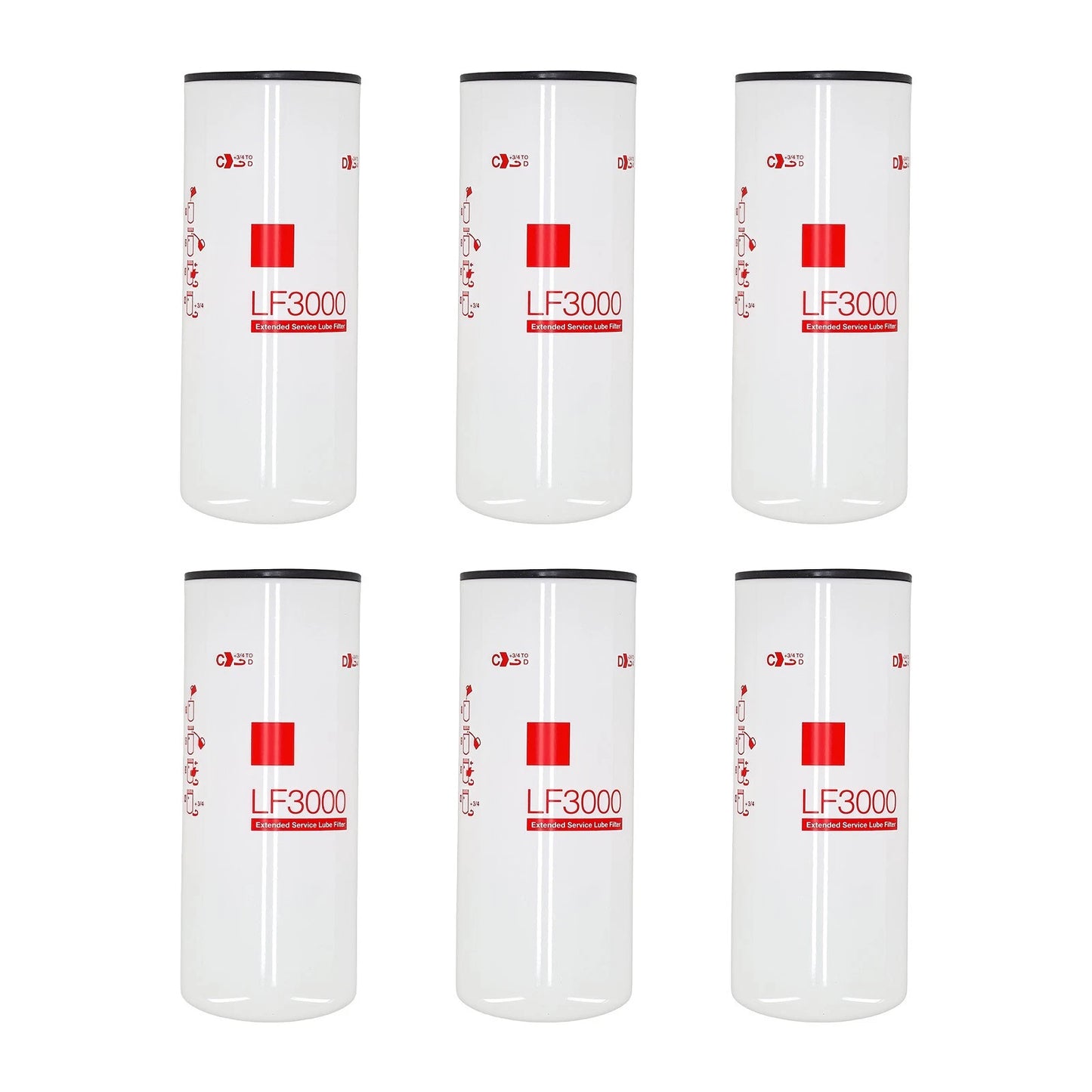 Heavy Duty Oil Filter Kit for Cummins NTA 855 M11 Diesel Engine (2010–2020)