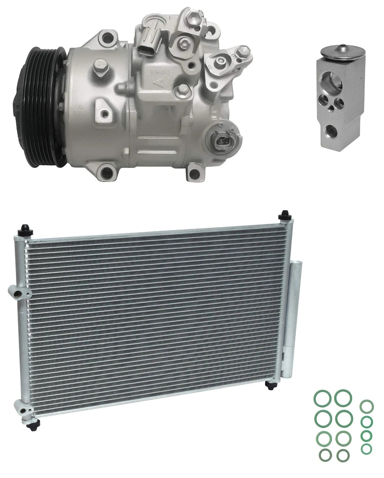 AC Compressor Kit With Condenser for Scion tC 2.5L (2013–2016)