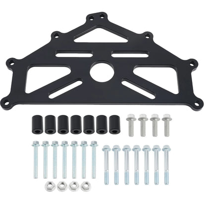 Engine Stand Adapter Plate for Chevrolet LS LT SBC BBC Duramax (Aluminum 1996–2024)