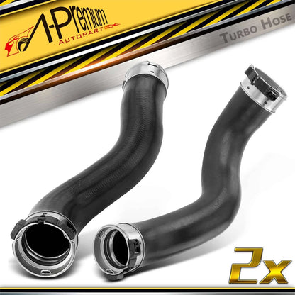 2X Intercooler Air Hose for Mercedes-Benz GLK200 GLK250 (2008–2013)