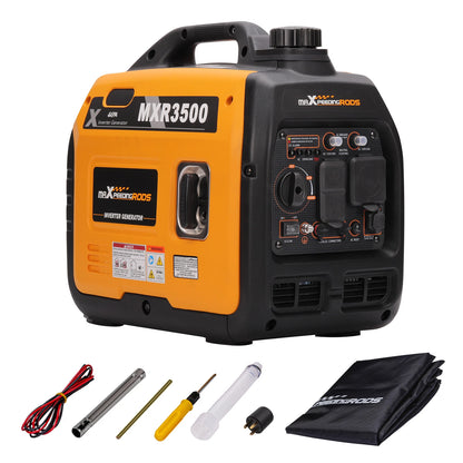 3500-Watt Portable Inverter Generator for Home Backup (58 dB, Gas)