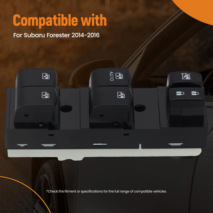 Front Left Power Window Switch for Subaru Forester (2014–2016)