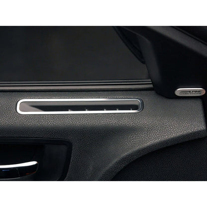 2pc Polished Stainless Steel A/C Door Vent Trim for 2011-2013 Dodge Charger