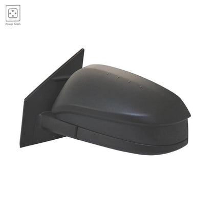 Driver Side Power Door Mirror Replacement Textured w o Turn Signal for Toyota