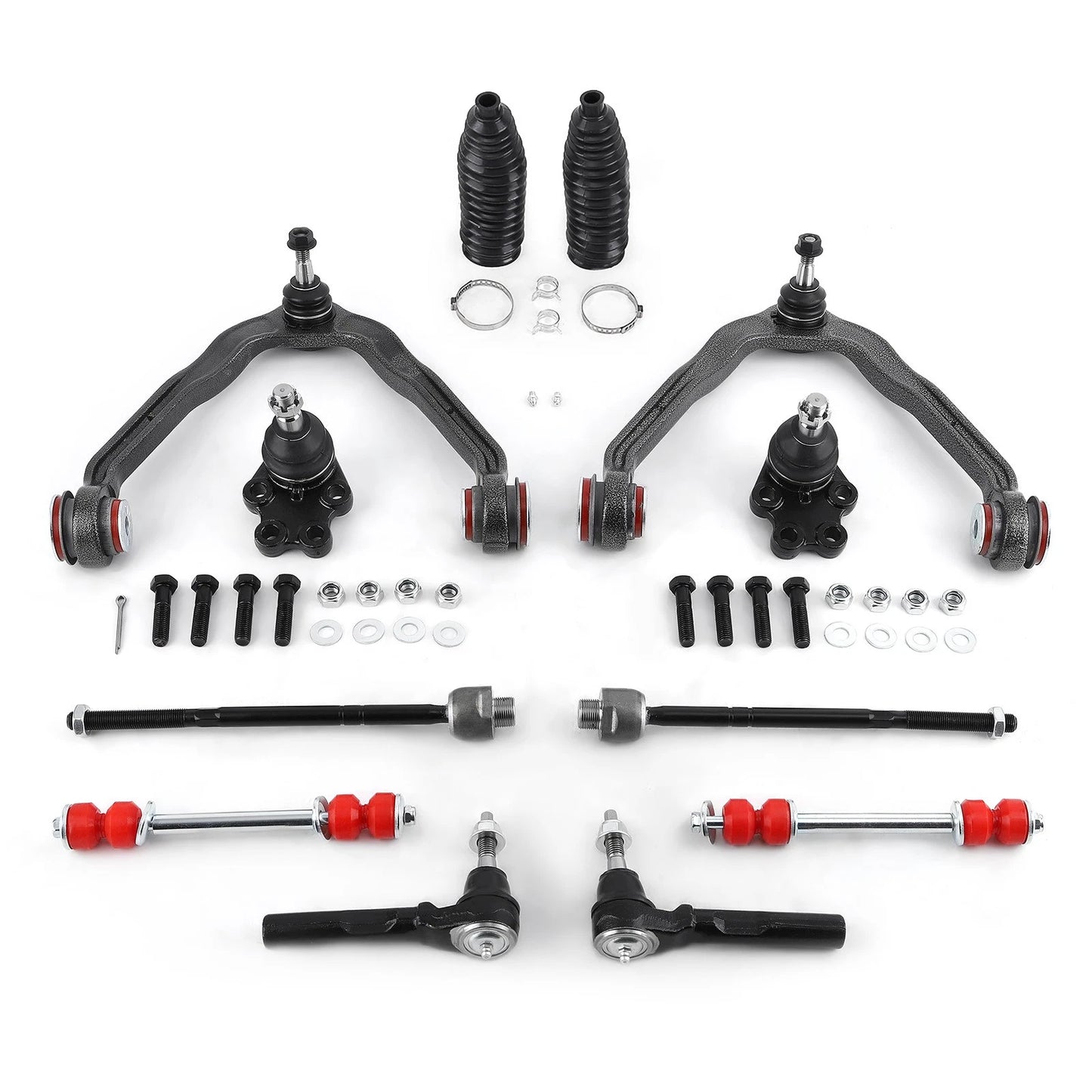 Front Upper Control Arms w/ PU Bushing for Chevrolet Silverado Sierra (1999–2006) RWD