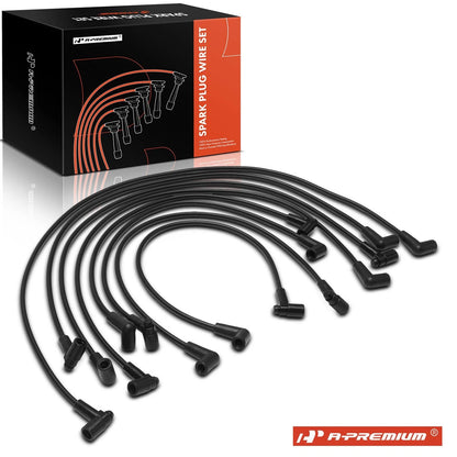 8x Spark Plug Wire Set for Chevy Malibu (1974–1977)