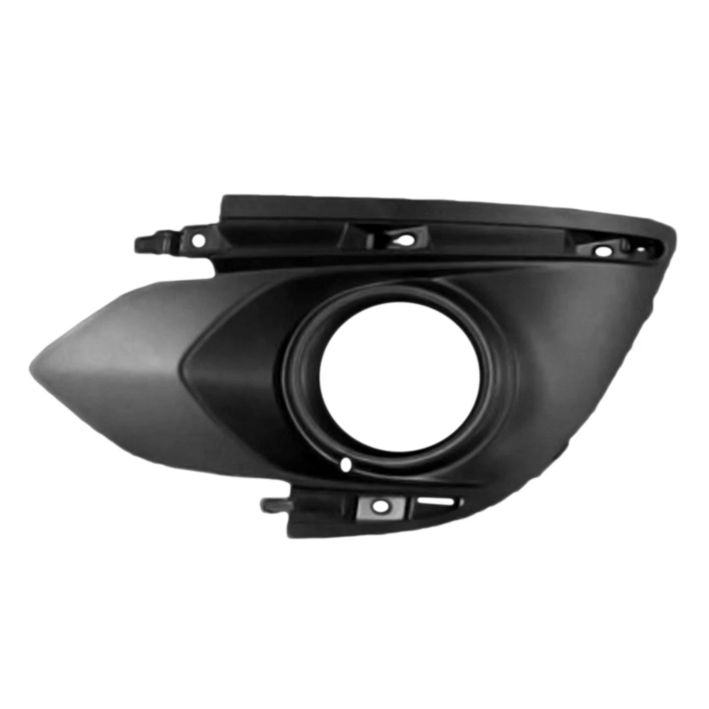Replacement Black Textured Polypropylene Driver Side Fog Light Bezel