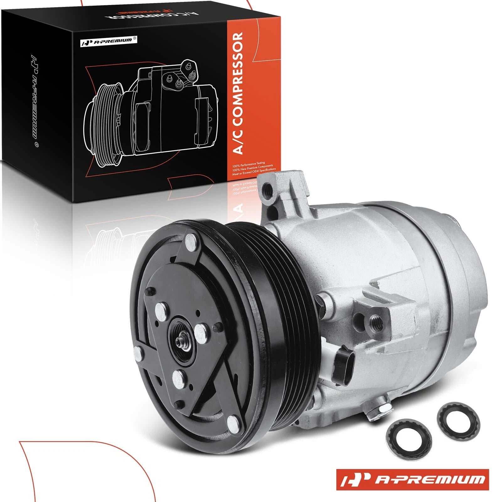 A/C Compressor with Clutch for Chevy Lumina APV Pontiac Trans Sport (1990–1996)
