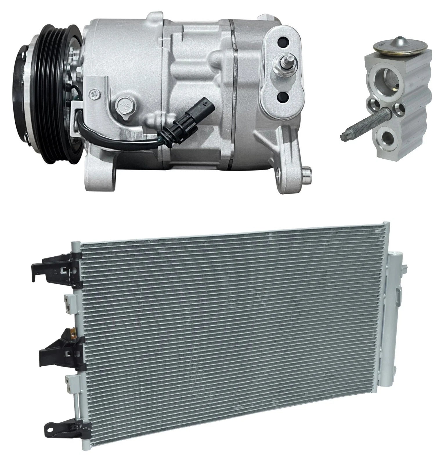 A/C Compressor Kit With Condenser for Chevrolet Suburban 5.3L (2021–2021)