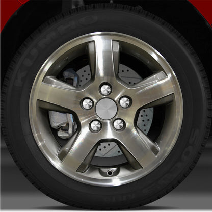 16x6.5 Factory Wheel (Medium Argent Charcoal) For 2005-2008 Honda Pilot