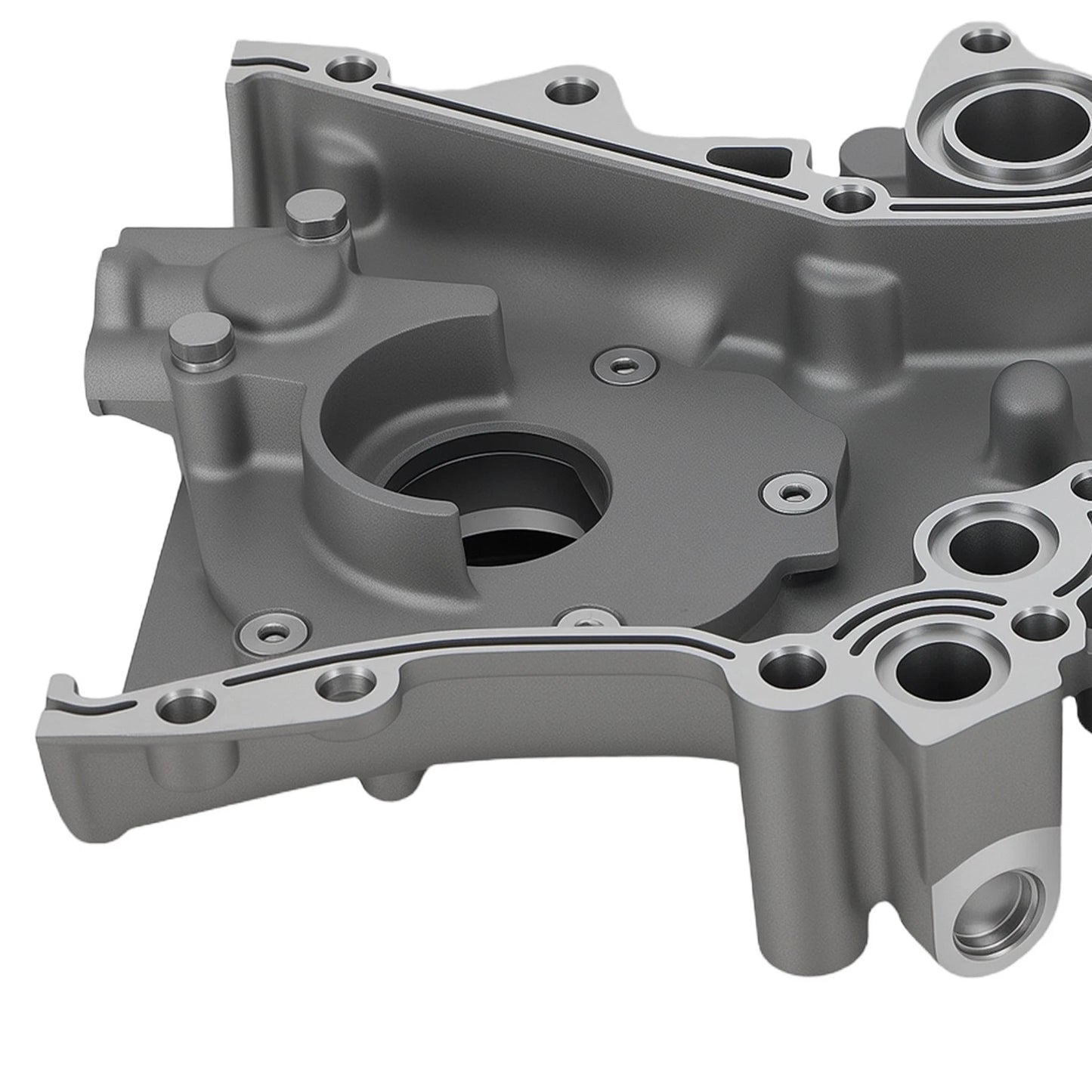 Aluminum Timing Cover With Oil Pump for Nissan Sentra (2000–2006)