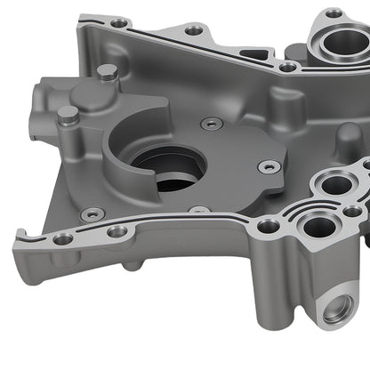 Aluminum Timing Cover With Oil Pump for Nissan Sentra (2000–2006)