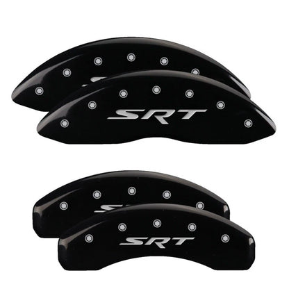 Black SRT Caliper Covers for 2008–2014 Dodge Challenger SRT8 by MGP