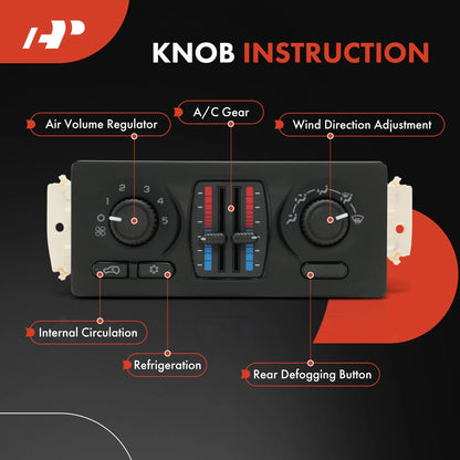 A/C & Heater Climate Control Module for Chevrolet Trailblazer (2002–2009)