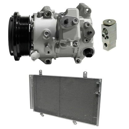 A/C Compressor Kit with Condenser for Toyota Venza 2.7L (2009–2010)