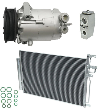 AC Compressor Kit With Condenser for Saturn Vue 2.4L Hybrid (2008–2008)