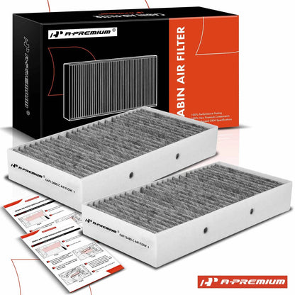 2X Activated Carbon Cabin Air Filter for Mercedes-Benz GLE350 GLS450 (2016–2023)